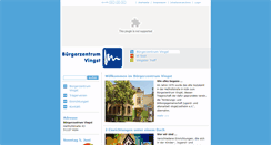 Desktop Screenshot of buergerzentrum-vingst.de